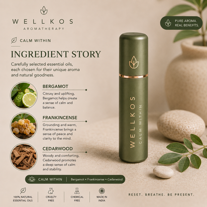 Wellkos Calm Within Aromatherapy Nasal Inhaler