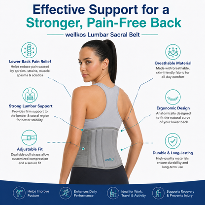 Wellkos Lumbo Sacral Belt Back