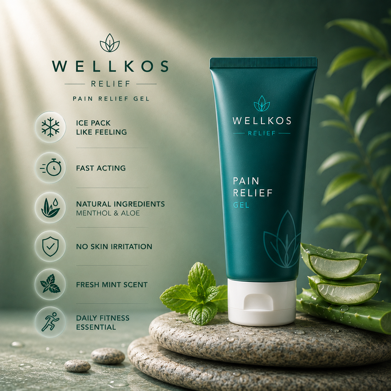 Wellkos Pain Relief Gel