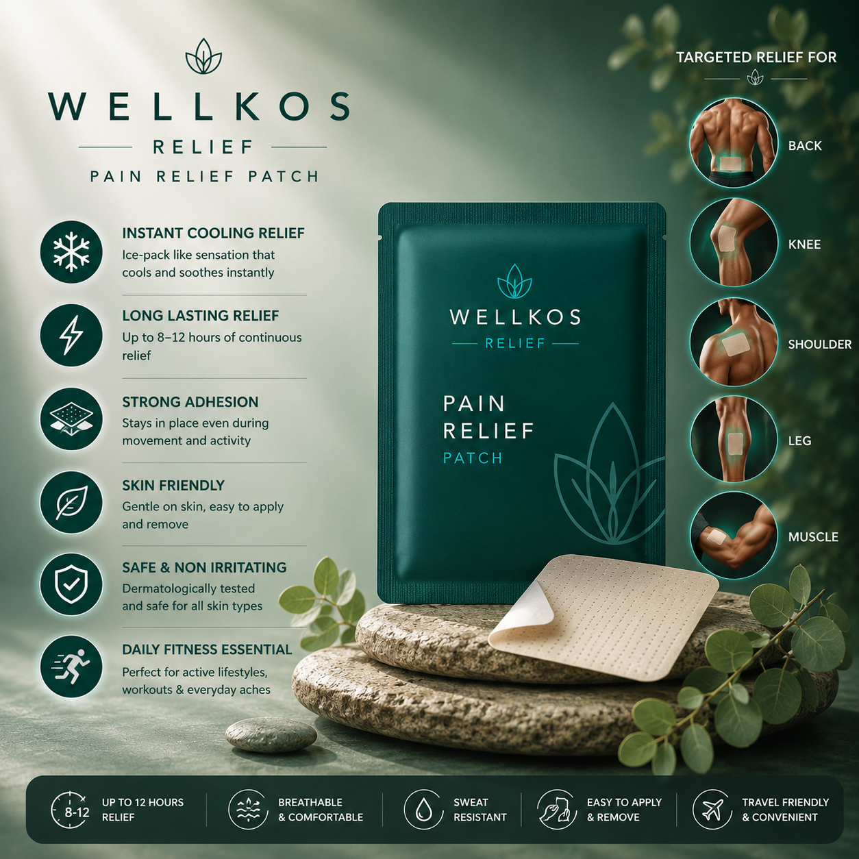 Wellkos Pain Relief Patch