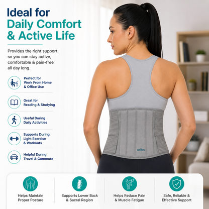 Wellkos Lumbo Sacral Belt Back
