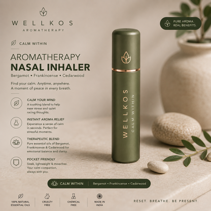 Wellkos Calm Within Aromatherapy Nasal Inhaler