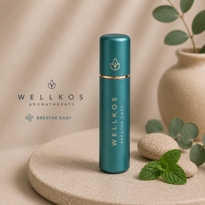 Wellkos Breathe Easy Aromatherapy Nasal Inhaler