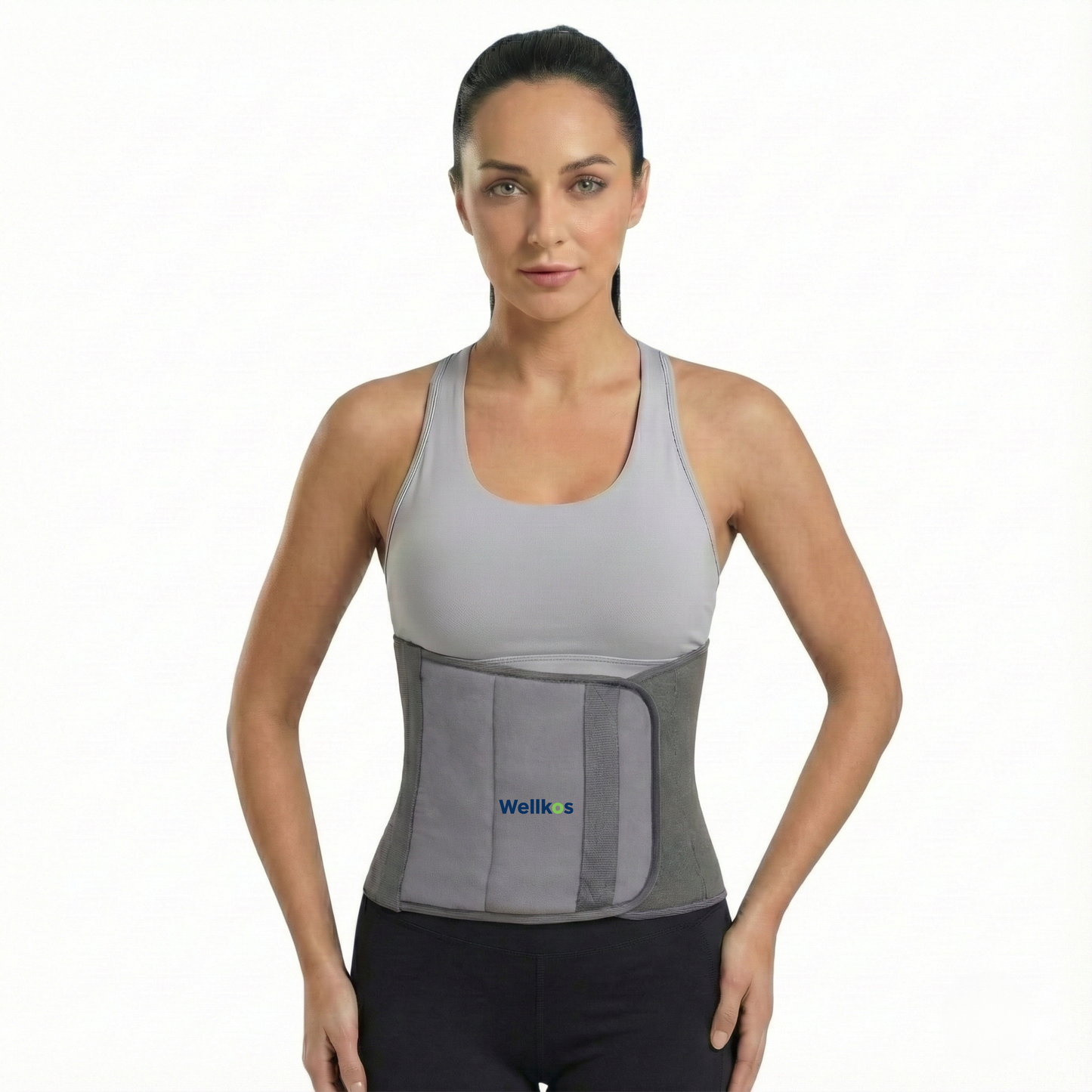 Wellkos Postpartum Abdominal Belt After Delivery, C-Section Belly Binder for Women | Post Pregnancy Tummy Reduction Support Belt | Abdominal Compression Wrap